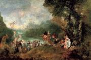 Pilgrimage to the island of cythera Jean-Antoine Watteau